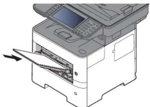 OLIVETTI dCopia 4513M plus - Charger du papier. - 1