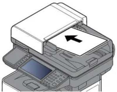 OLIVETTI dCopia 4513M plus - Mettre en place les originaux. - 1