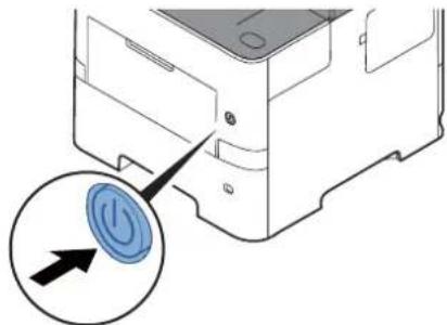 OLIVETTI dCopia 4513M plus - Mise hors tension - 1