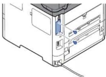 OLIVETTI dCopia 4513M plus - Installation et formatage de la carte mémoire SD/SDHC - 4