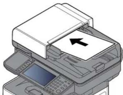 OLIVETTI dCopia 4513M plus - Mettre en place les originaux. - 1