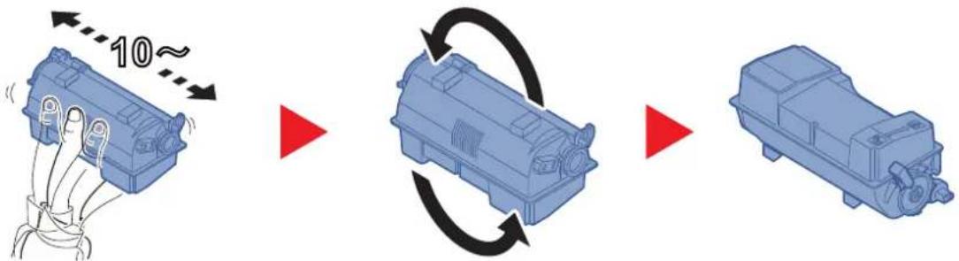 OLIVETTI dCopia 4513M plus - Remplacement de la cartouche de toner - 10