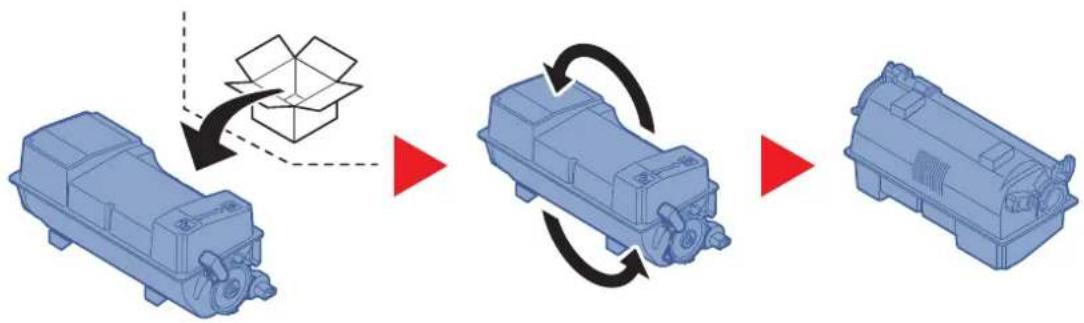 OLIVETTI dCopia 4513M plus - Remplacement de la cartouche de toner - 7
