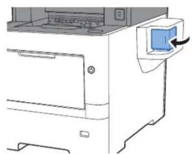 OLIVETTI dCopia 4513M plus - Déblocage de l'agrafeuse (d-COPIA 5514MF/d-COPIA 6014MF uniquement) - 3