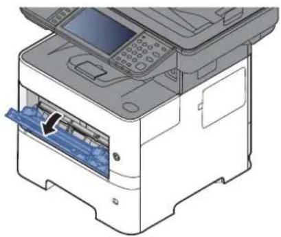 OLIVETTI dCopia 4513M plus - Ouvrir le bac MF. - 1
