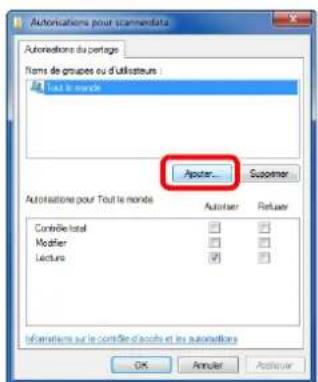 OLIVETTI dCopia 4513M plus - Configurer les paramètres d'autorisation. - 2