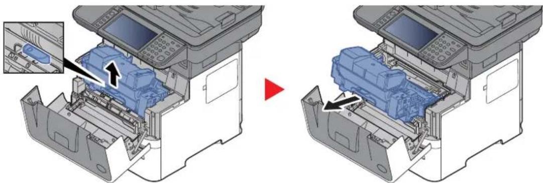 OLIVETTI dCopia 4513M plus - À l'intérieur de la machine - 2