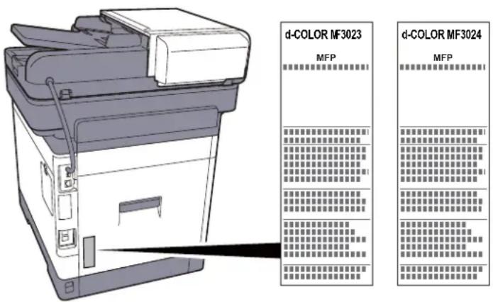 OLIVETTI dColor MF3023 - The CDRH Act - 1