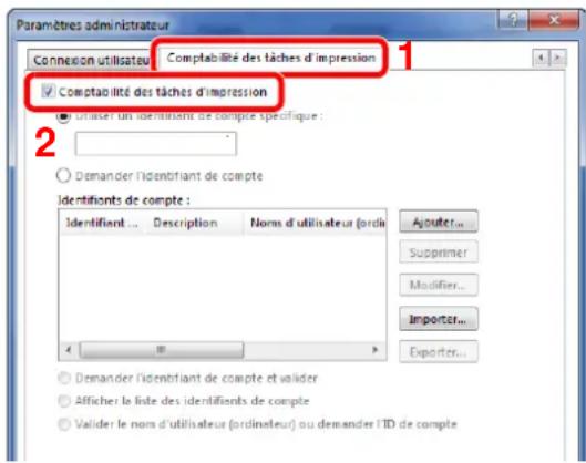 OLIVETTI dColor MF3023 - Configurer les paramètres. - 1