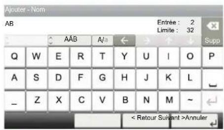 OLIVETTI dColor MF3023 - Écran de saisie en majuscules - 1