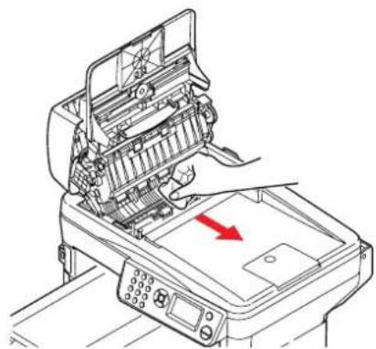 OLIVETTI dColor MF1600 plus - Du parcours du PAPIER dans le chargeur - 2
