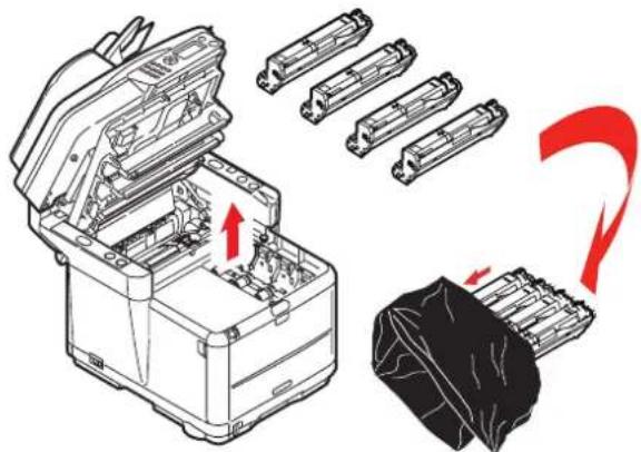 OLIVETTI dColor MF1600 plus - Attention! - 2