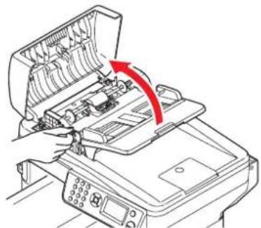 OLIVETTI dColor MF1600 plus - Du parcours du PAPIER dans le chargeur - 1
