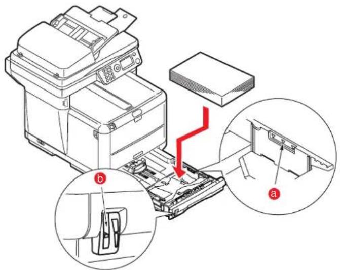 OLIVETTI dColor MF1600 plus - Chargement du PAPIER - 3