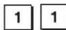 OLIVETTI ECR 8220S - APPLICATION D'UNE REMISE SUR DES ARTICLES À L'UNITE (% EN UTILISANT LE TAUX DE REMISE PROGRAMME - 20