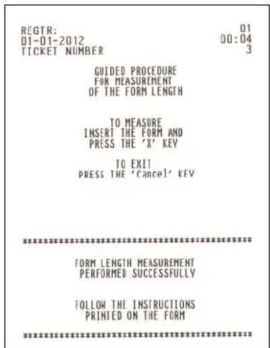 OLIVETTI Nettun@7000int’l 4Restaurant - DEFINIR LA ZONE DE TEXTE POUR L'IMPRIMANTE SLIP PRINTER - CODE 951 - 1