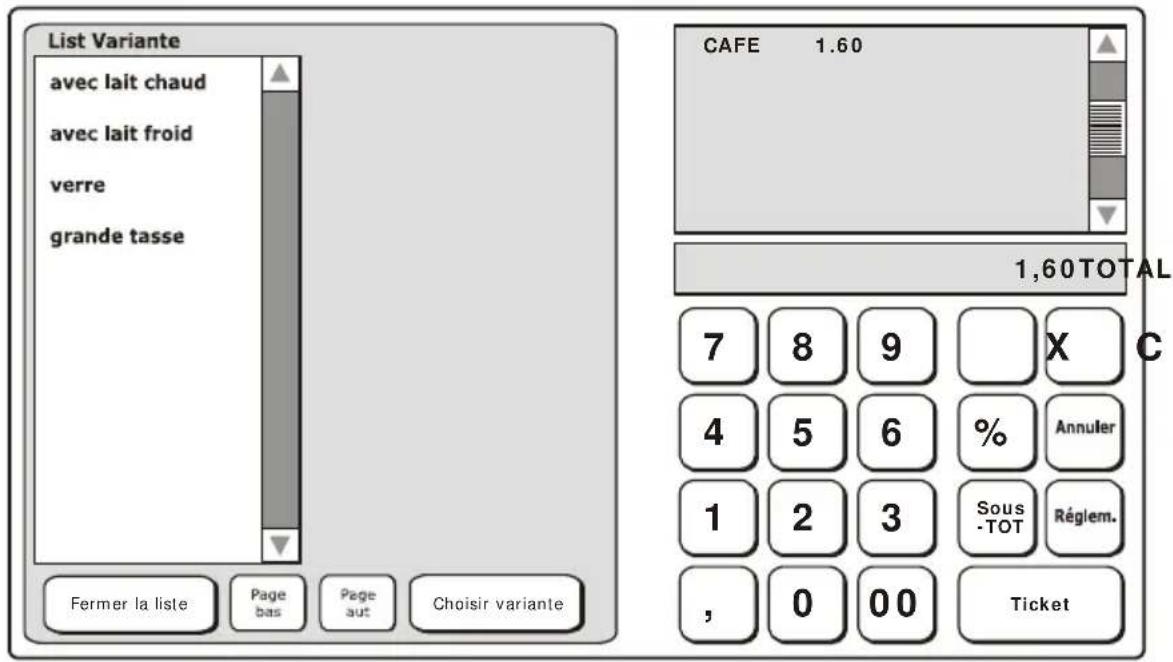 OLIVETTI Nettun@7000int’l 4Restaurant - VARIANTES - 1