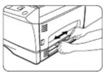OLIVETTI Copia 9912B - MANUEL PAPIRINDFØRING (specialpapir) ALIMENTACION BYPASS (papés especialis) - 1