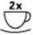 MELITTA Purista F23014 - Overview of the control panel - 2