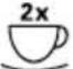 MELITTA Purista F23014 - Betjeningsfeltet i et overblikk - 2