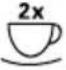 MELITTA Purista F23014 - Juhtpaneeli ülevaade - 2