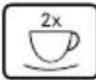 MELITTA Purista F23014 - Rysunek panelu obsługi - 8