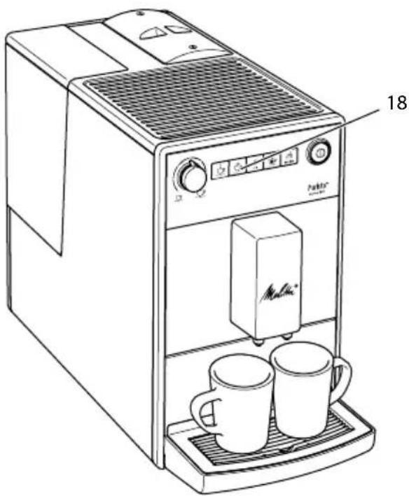 MELITTA Purista F23014 - Kahe kohvi valmistamine samaaegselt - 1