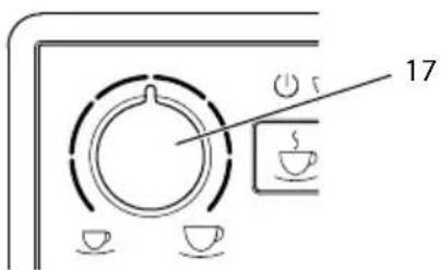 MELITTA Purista F23014 - Réglage de la quantité de café - 1