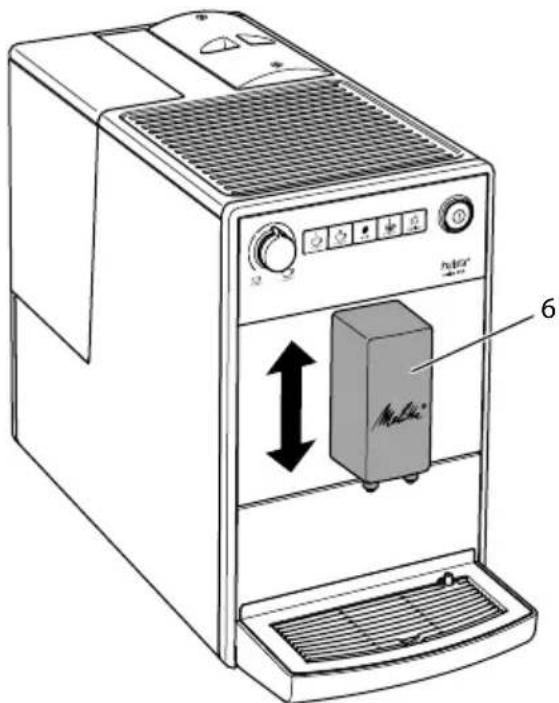 MELITTA Purista F23014 - Väljastaja reguleerimine kohvijookidele - 1