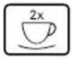 MELITTA Purista F23014 - Oversigt over betjeningsfeltet - 10