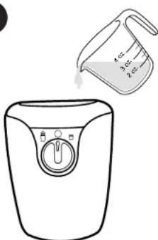 CHICCO Bottle and Baby Food Warmer - Utilisation du chauffe-biberon - 1