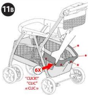 CHICCO KeyFit Caddy - Monter le porte-bagage - 1
