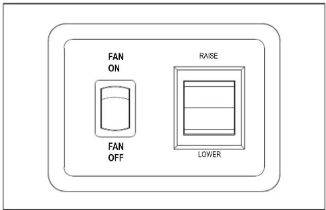 DOMETIC FanTastic Vent 3350 - Using Wall-Mounted Controls - 1