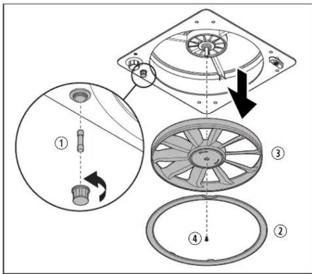 DOMETIC FanTastic Vent 3350 - Cleaning the Fan - 1