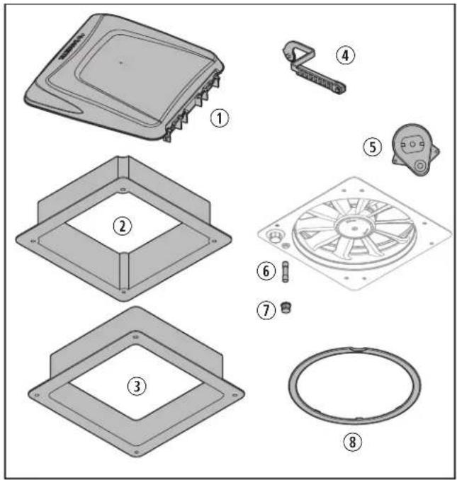 DOMETIC FanTastic Vent 3350 - Repuestos - 1