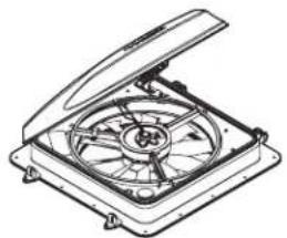 DOMETIC FanTastic Vent 3350 - Package Contents - 1