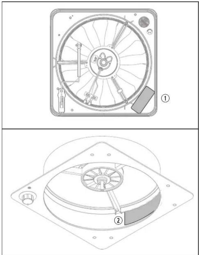 DOMETIC FanTastic Vent 3350 - Model Identification - 1