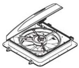 DOMETIC FanTastic Vent 3350 - Contenido del paquete - 1