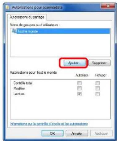 OLIVETTI dCopia 4500MF plus - Configurer les paramètres d'autorisation. - 2