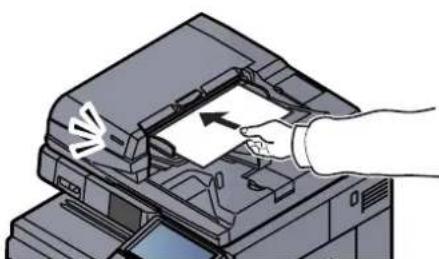 OLIVETTI dCopia 4500MF plus - Mettre en place les originaux. - 1