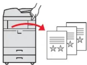 OLIVETTI dCopia 4500MF plus - Enregister des documents souvent utilisés dans la machine (Boite personalisée) - 1