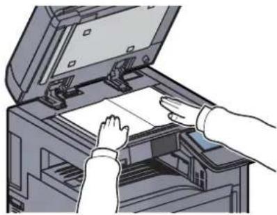OLIVETTI dCopia 4500MF plus - Mettre en place les originaux. - 2