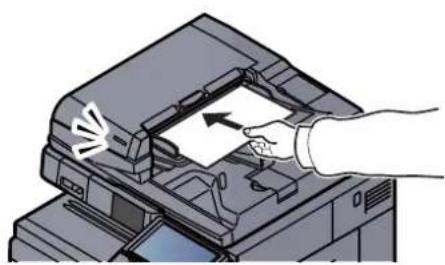 OLIVETTI dCopia 4500MF plus - Mettre en place les originaux. - 1