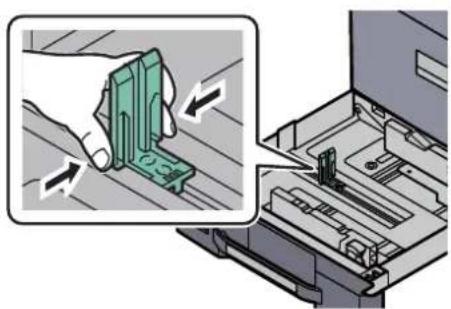 OLIVETTI dCopia 4500MF plus - Régler le format du magasin. - 1