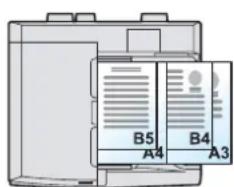 OLIVETTI dCopia 4500MF plus - Exemple:A3,B4,A4,B5 - 5
