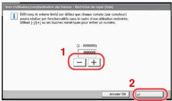 OLIVETTI dCopia 4500MF plus - Configurer les paramètres. - 1