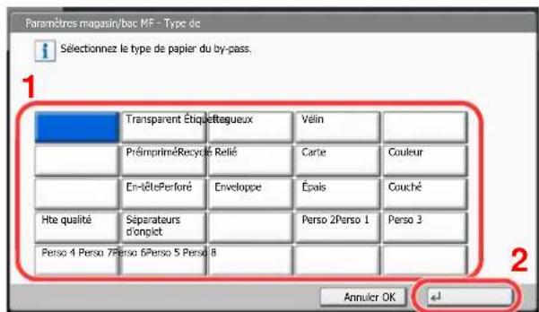 OLIVETTI dCopia 4500MF plus - Configurer les paramètres. - 3