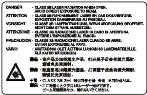 OLIVETTI dCopia 4500MF plus - Sécurité laser (Europe) - 1