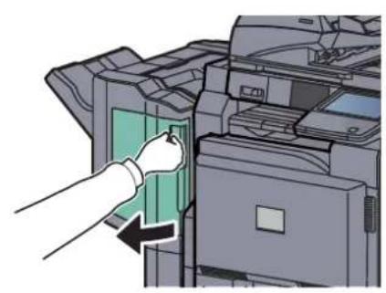 OLIVETTI dCopia 4500MF plus - Déblocage de l'agrafeuse - 1