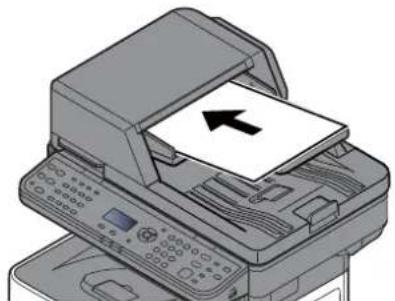 OLIVETTI dCopia 4514MF - Mettre en place les originaux. - 1